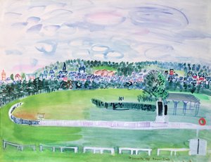 Le champ de courses de Deauville