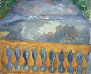 The Terrace in l’Estaque - Raoul Dufy