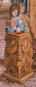 Série Actes des Apôtres. Saint Paul et Saint Barnabé à Lystre. Huitième tapisserie de la série - Raphael