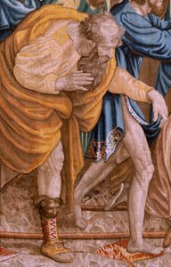 Série Actes des Apôtres. Saint Paul et Saint Barnabé à Lystre. Huitième tapisserie de la série