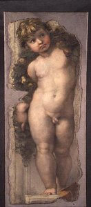 Putto avec feston - Raphael