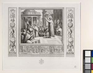 Saint Paul prêchant sur l