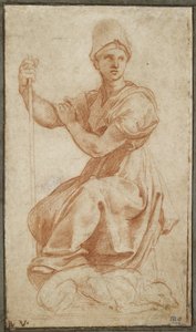 Figure féminine allégorique ; Allégorie de Fides