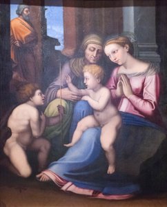 Sainte Famille avec Sainte Élisabeth et Saint Jean-Baptiste