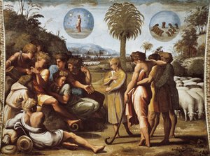 Joseph explique ses rêves à ses frères - Raphael