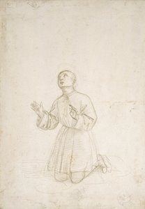 Figure agenouillée d
