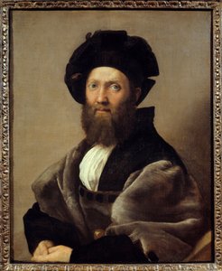 Portrait de Balthazar (Baldassare) Castiglione (1478-1529) écrivain et diplomate italien
