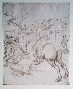 Saint Georges et le Dragon - Raphael