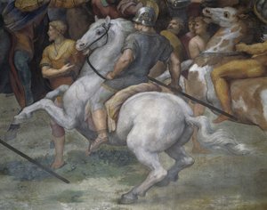 La Rencontre de Léon le Grand et Attila - Raphael (1483 1520)