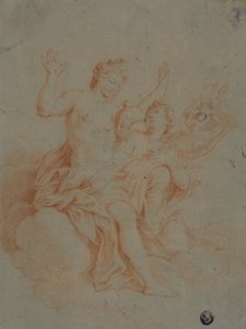 Psyché présentant la fiole d