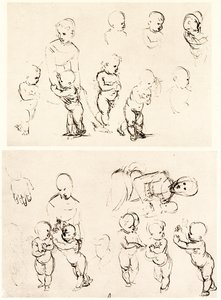 Diverses conceptions pour la Madone à la campagne - Raffaello Sanzio Raphael