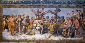 Banquet de mariage de Cupidon et Psyché, 1517