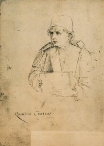 Quinto Curzio Rufo; dessin par Raphaël. Gallerie dell