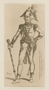 Tambour-major des chasseurs à pied de la garde consulaire, 1802-04 - Raphael Jacquemin
