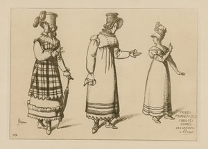 Modes françaises (1814-15)