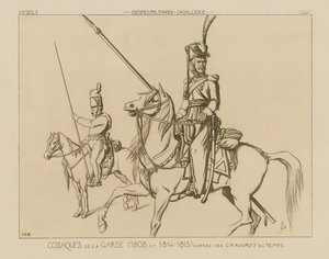 Cosaques russes de la Garde (1808 et 1814-15) - Raphael Jacquemin