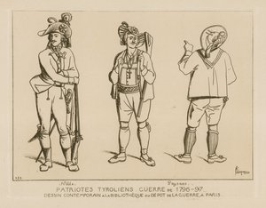 Patriotes tyroliens, Guerre de 1796-1797 - Raphael Jacquemin