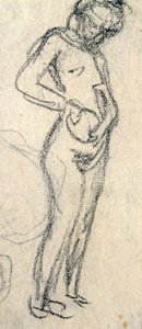 Étude de nu, vers 1905 - Raphael Kirchner