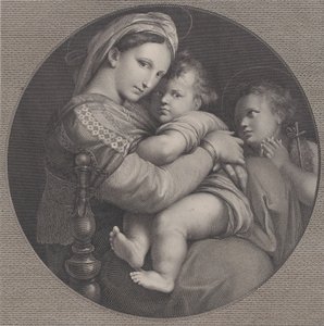 Madone de la chaise Madonna della Seggiola, 1793