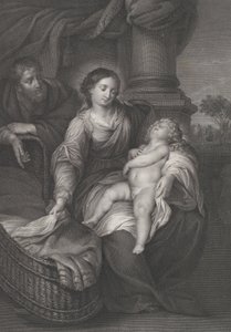 La Sainte Famille, avec l