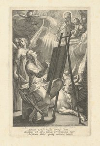 Saint Luc peignant la Vierge