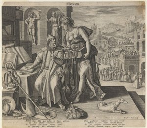 Honneur - Raphael Sadeler the Elder