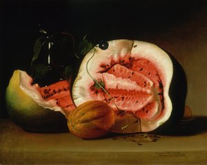 Melons et gloires du matin, 1813