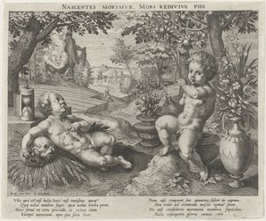 Allégorie de la Transience - Raphaël Sadeler (I)