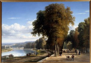 Promenade au parc de Saint-Cloud - Raymond Esbrat