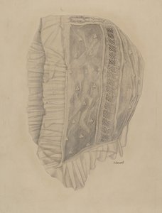 Bonnet en dentelle pour enfant