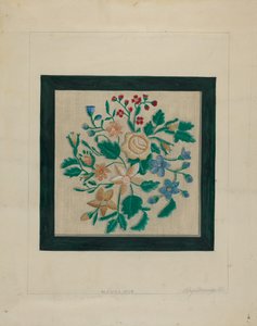 Pièce de broderie