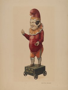 Figure de magasin de cigares : "Punch" - Raymond Neumann