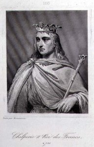 Chilpéric II (c.675-721) roi de Neustrie