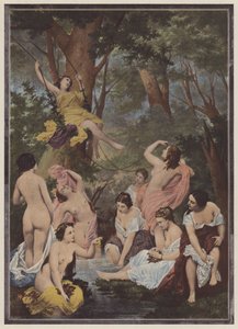 Les baigneuses - Raymond Quinsac (after) Monvoisin