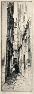 Rue du Chat Qui Pêche, 1915
