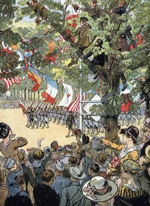 Première Guerre mondiale : Le défilé de la victoire sur l