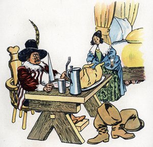 "Le Petit Poucet" illustration pour les Contes de Charles Perrault (illustration) vers 1920