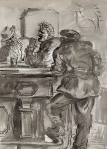 Philosophe du bar - Reginald Marsh
