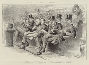 À la Chambre des communes, le banc de l