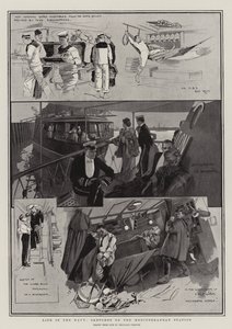 La vie dans la marine, croquis sur la station méditerranéenne (litho) - Reginald Thomas Cleaver