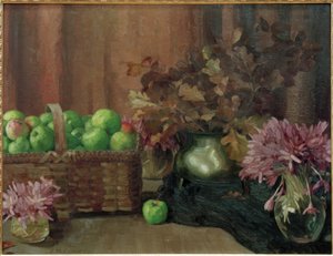 Nature morte avec pommes - Reinhold Max Eichler
