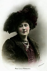 Lily Hanbury, actrice anglaise - Reinhold Thiele