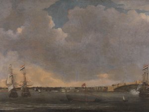 Vue de Tripoli - Reinier Nooms (signed by artist)