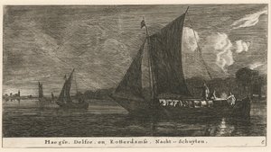 Les bateaux de nuit pour La Haye, Delft et Amsterdam