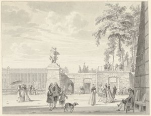 Les Tuileries à Paris - Reinier Vinkeles (I)
