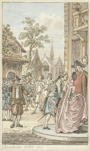 Lucas et Clarisse - Reinier Vinkeles (I)