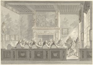 Prise de siège du Prince Guillaume V au Collège de l