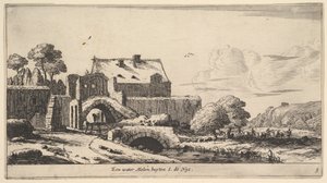 Un moulin à eau près de Saint-Denis
