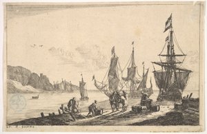 Baie avec des voiliers