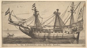 De Salemander een Oostindis Vaerder, milieu du 17ème siècle